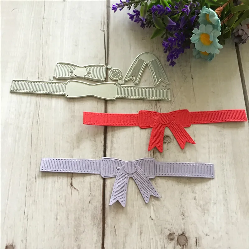 

Beautiful Bow Tie Stencils for Making Cards Decorative Embossing DIY Cutting Dies Metal Suit Paper Card Stamp