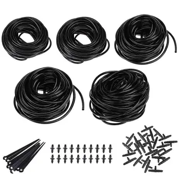 

10m/25m/40m Watering Hose 4/7 mm Garden Drip Irrigation Fittings PVC Automatic Watering Systems Irrigation Systems