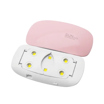 

Clou Beaute UV LED Nail Lamp Dryer Nail Gel Polish Curing Light 6W USB Cable For Prime Gift Home Use Portable Nail Dryer