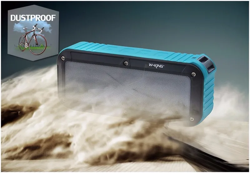 FM NFC TF Waterproof Bicycle Mounted Bluetooth Speaaker  (2)