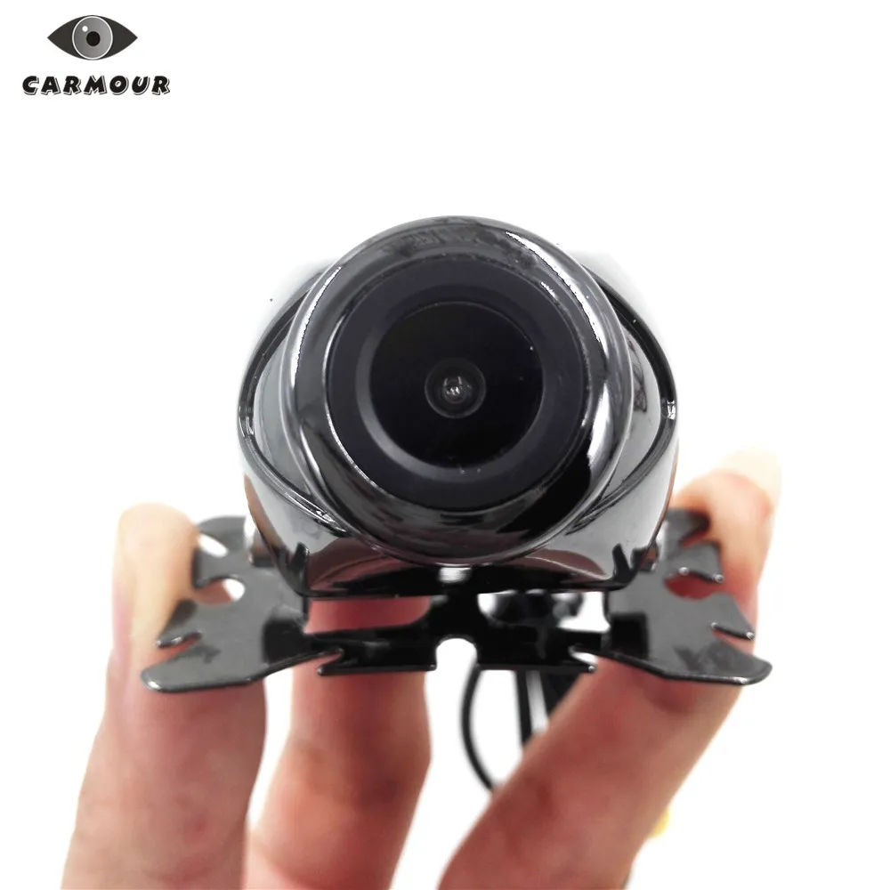 

CARMOUR Good Quality 170 Degree Angle Night Vision Color LED Sensor Car Rear View Reverse Backup CMOS Camera for Parking Monitor