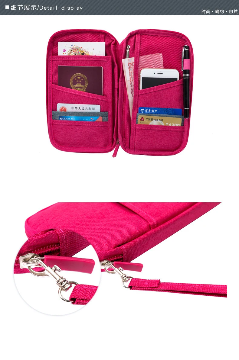 Держатель для кредитных карт кошелек для документов пакет Мода Мульти Карманы карты пакет женский органайзер для путешествий для паспорта держатель карты пакет