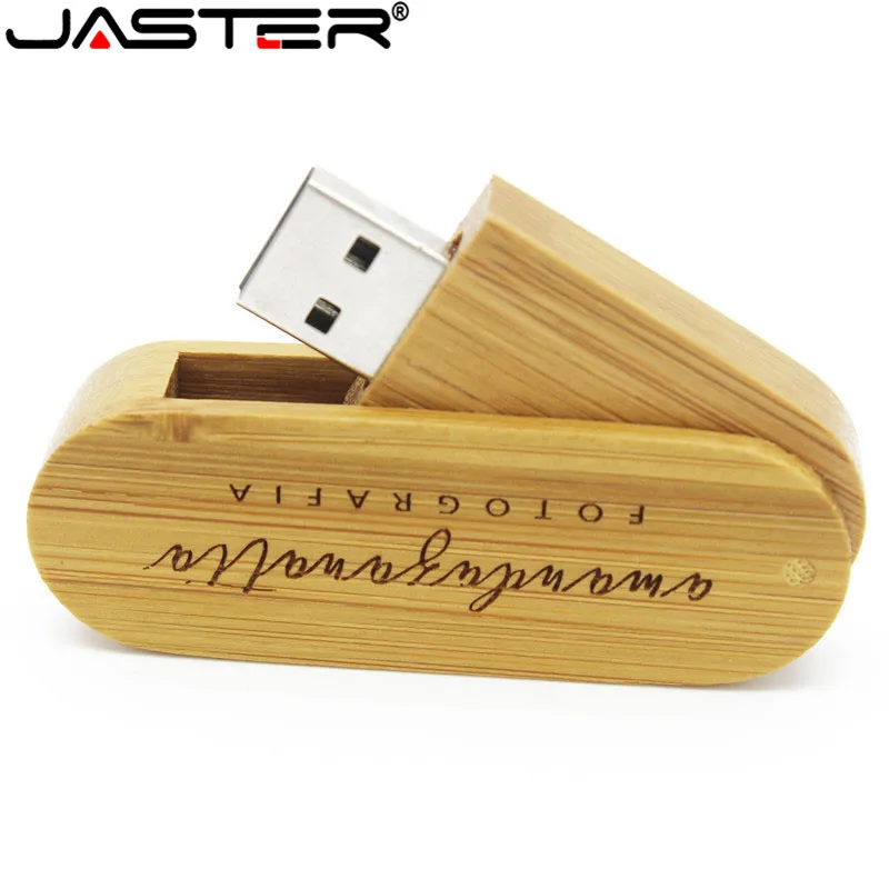 JASTER Пользовательский логотип деревянный abl деревянный брелок usb флэш-накопитель 4 ГБ 8 ГБ 16 ГБ 32 ГБ 64 ГБ фотография свадебный подарок перо диск