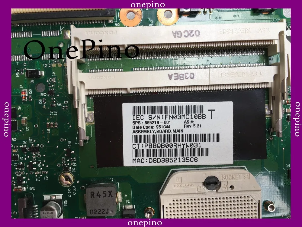 585219-001 اللوحة ل hp probook 4415 ثانية 4515 ثانية 4416 ثانية 4510 ثانية دفتر للحصان probook 4415 دفتر ثانية ل amd شحن مجاني