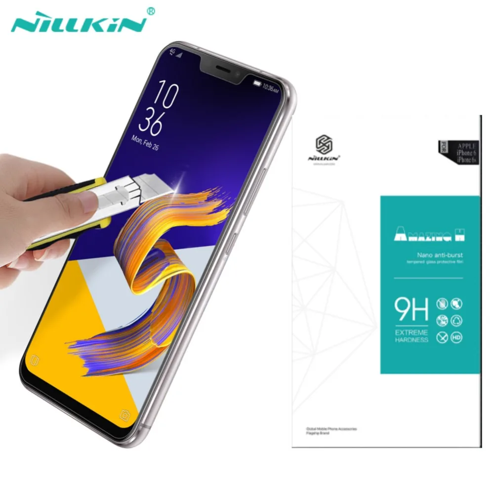 

Asus Zenfone 5 ZE620KL Tempered Glass NILLKIN Amazing H Anti-Explosion Tempered Glass Screen Protector for Asus Zenfone 5 Film