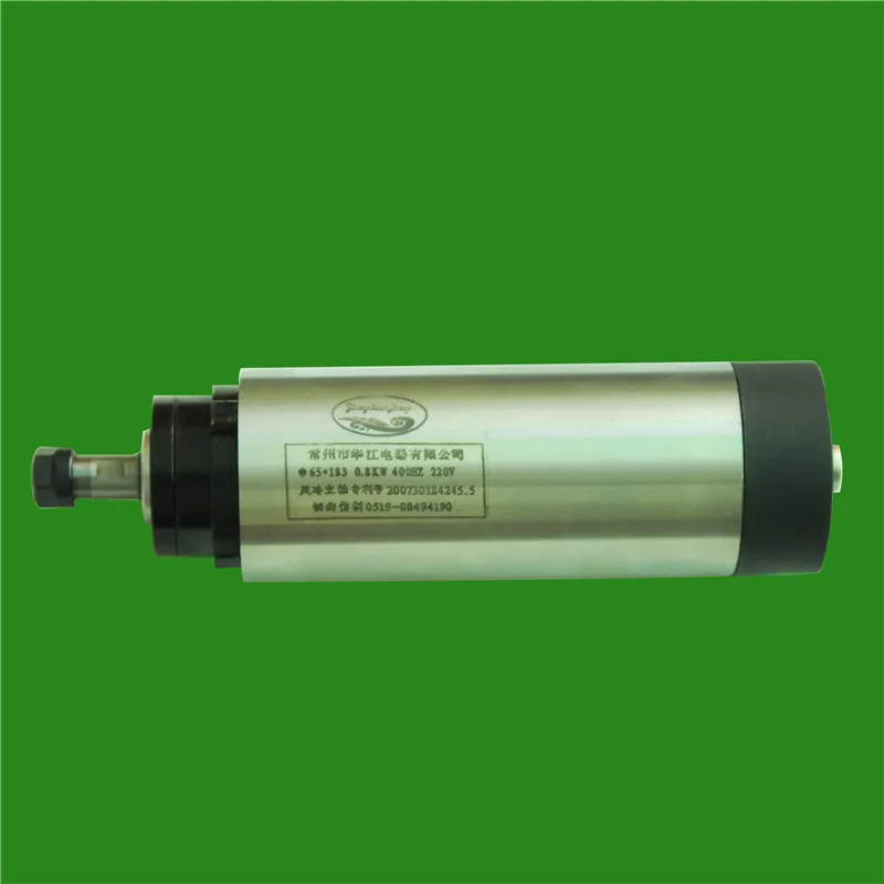 800 Вт 0.8kw 1HP 24000 об/мин ER11 65 мм воздушное охлаждение шпинделя двигатель и 1 5 кВт 3