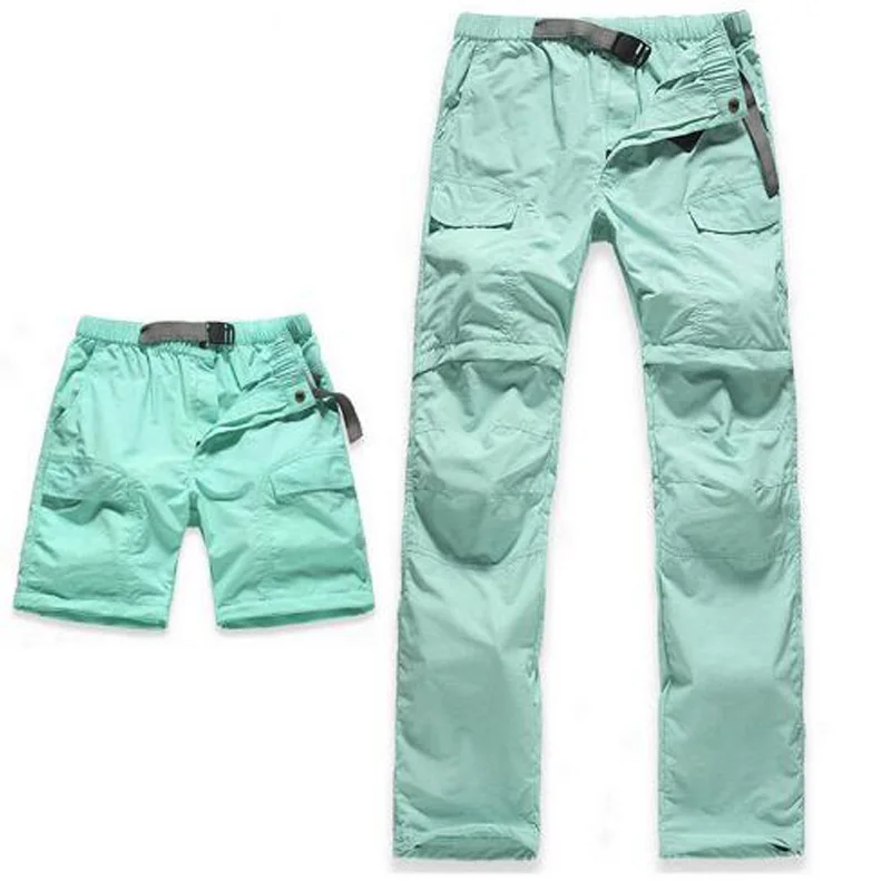 Aufdiazy mujeres extraíble transpirable de secado rápido de senderismo al aire libre Pantalones mujer Trekking Deporte Pantalones de deporte de Camping pantalones cortos pantalones JW016 Aufdiazy mujeres extraíble transpirable de secado rápido de senderismo al aire libre Pantalones mujer Trekking Deporte Pantalones de deporte de Camping pantalones cortos pantalones JW016