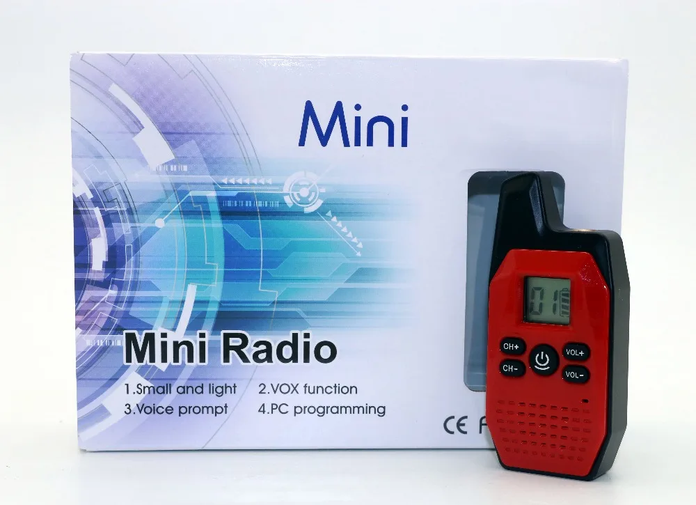 

CRWSTA V10 Delicate mini walkie talkie UHF 32CH 1.5W kid cb radio smaller than lighter Portable radio for kid gift or indoor use
