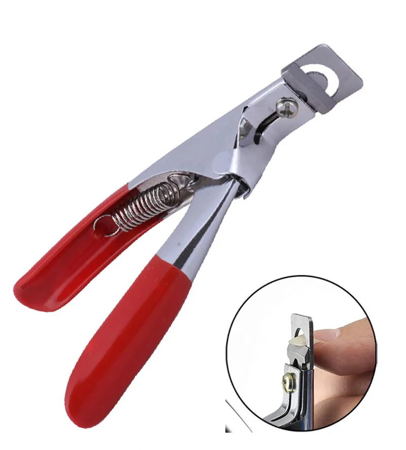 

5'' Art Edge Cutter Gel UV Acrylic Fake Nail Clipper Trimmer Tip Manicure Tool Scissor Pedicure artificial