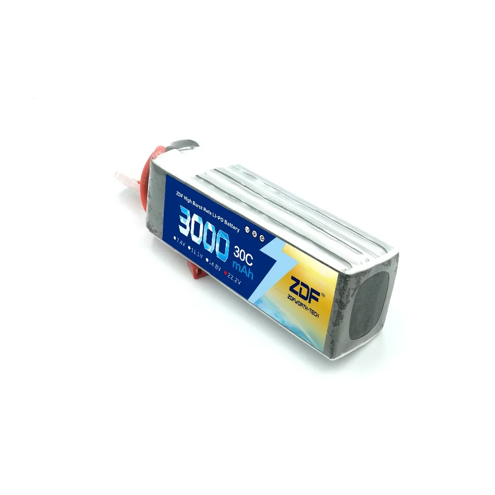 ZDF Lipo батарея 6S 22 2 V 3000mAh 35C вертолет T Deans XT60 XT90 EC5 TRX для Hubsan H501s FPV Самолет Дрон лодка
