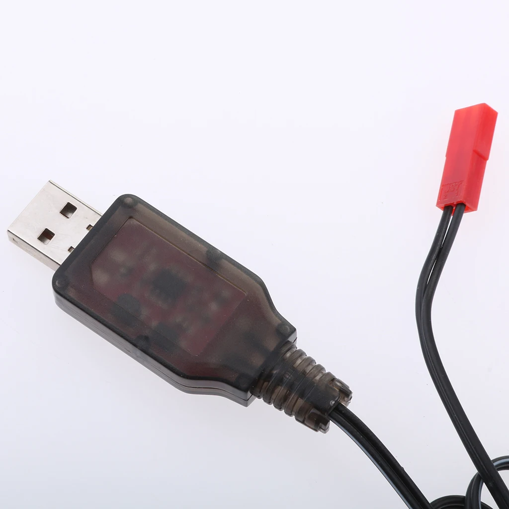 Премиум 6 в USB для JST-2P NI-MH/NI-Cd зарядное устройство кабель для RC игрушки дистанционного управления самолета, Дрон, Квадрокоптер