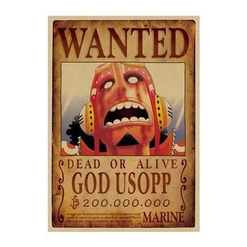 

ONE PIECE 41/Luffy Zoro Chopper/classic Japanese Cartoon Comic/kraft paper/bar poster/Retro Poster/decorative painting 51x35.5cm