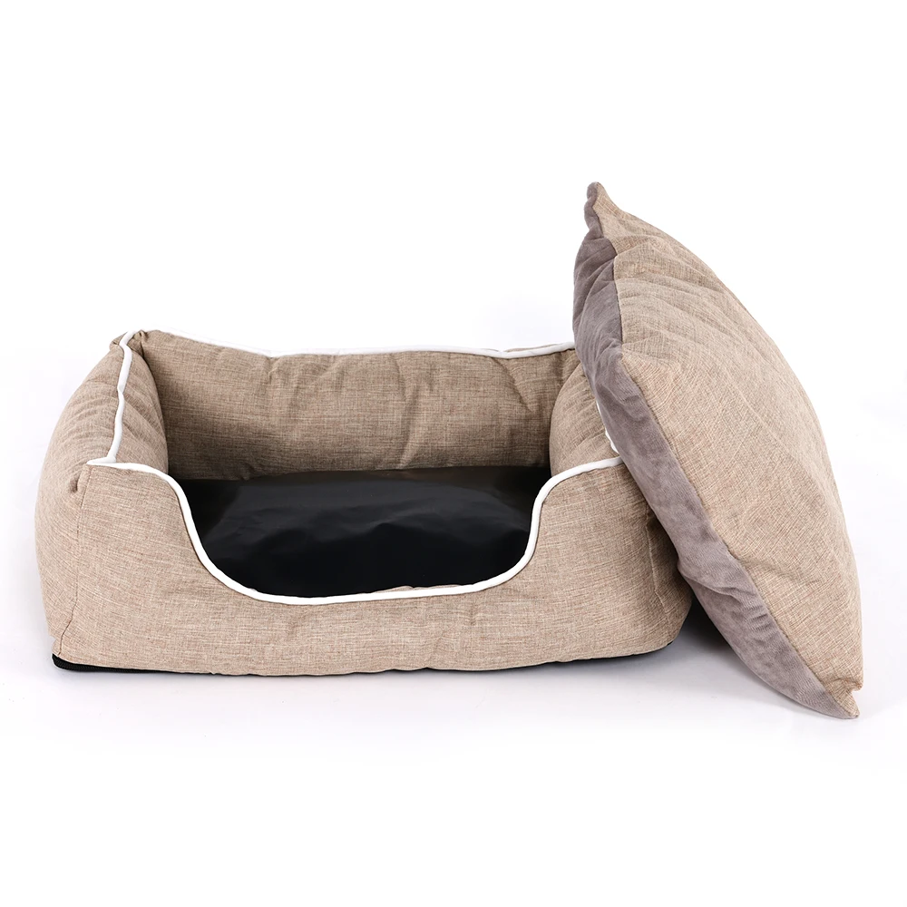 Solid Pet Dog Bed Sofa House Mats Kennel Cat Bed Sofa House Waterproof Washable Pet Dog Cat Bed House For Small Medium Large Dog (16)