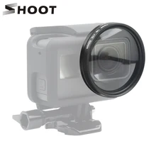 לירות 52mm זכוכית מגדלת 10x הגדלה מאקרו מקרוב עדשה לgopro גיבור 7 5 6 שחור פעולה מצלמה אבזר עבור GoPro 7 6 מצלמת