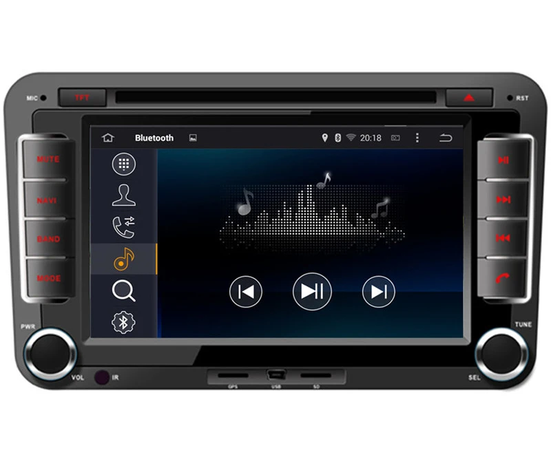 Top 7" in-dash Android Car DVD Player with TV/BT GPS 3G WIFI DVR Canbus,Audio Radio Stereo,Car multimedia headunit for VW universal 9