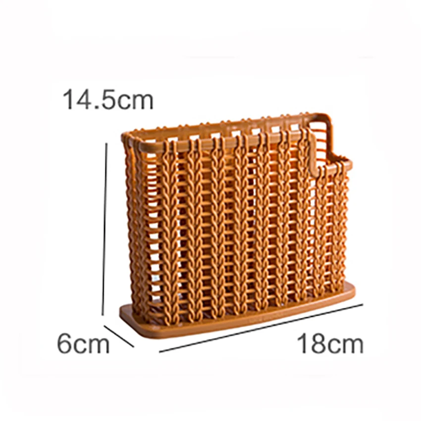 Палочки в ретро стиле клетка нож ложка Вилка держатель слив полый ящик Пробивной посуда стойка домашнее хранилище для кухонной утвари Органайзер