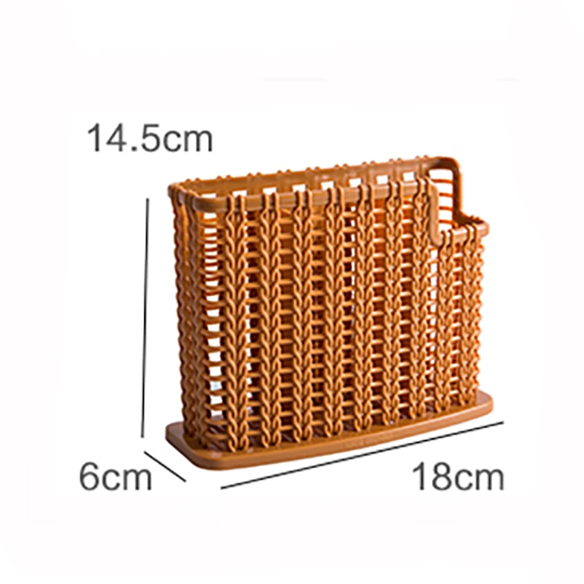 Retro Chopsticks Cage Knife Spoon Fork Holder Drain Hollow Box Punch-free Tableware Rack Home Kitchen Utensils Storage Organizer Retro Chopsticks Cage Knife Spoon Fork Holder Drain Hollow Box Punch-free Tableware Rack Home Kitchen Utensils Storage Organizer