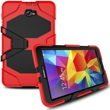 

Hybrid Shockproof Armor Military Extreme Heavy Duty Rugged Case With Stand For Samsung Galaxy Tab A 10.1 2016 T580 T585