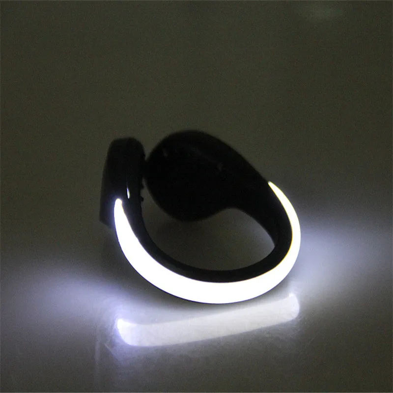 Cheap 1 Pcs Useful Outdoor Tool LED Luminous Shoe Clip Light Night Safety Warning LED Bright Flash Light for Running Cycling 4