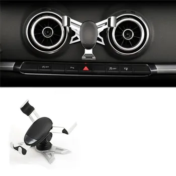 

Car Air Outlet Mobile Phone Holder for Audi A3 S3 2014-2019 Interior Gravity Linkage Universal Bracket Mount For iphone Android
