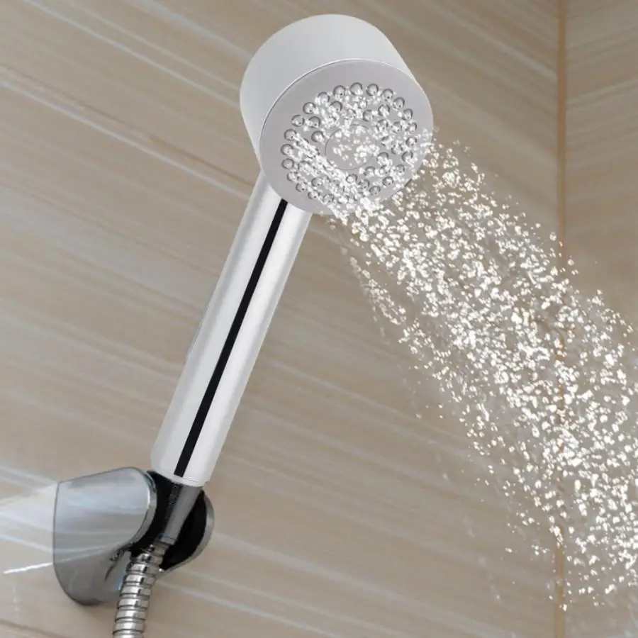 

2Pcs/set Handheld Shower Head Powerful Shower Spray Head Bathroom Spa showerhead high pressure pommeau de douche
