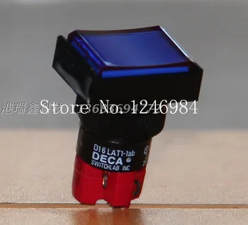 

[SA]D16LAT1-1AB Taiwan Progressive Alliance interlocking blue rectangle single button normally open normally closed switch DE--1