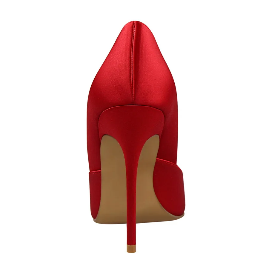 Big Size Shoes Women 2019 Summer high heels Sexy Female Elegant party pumps ladies wedding Green fashion zapatos de mujer heels