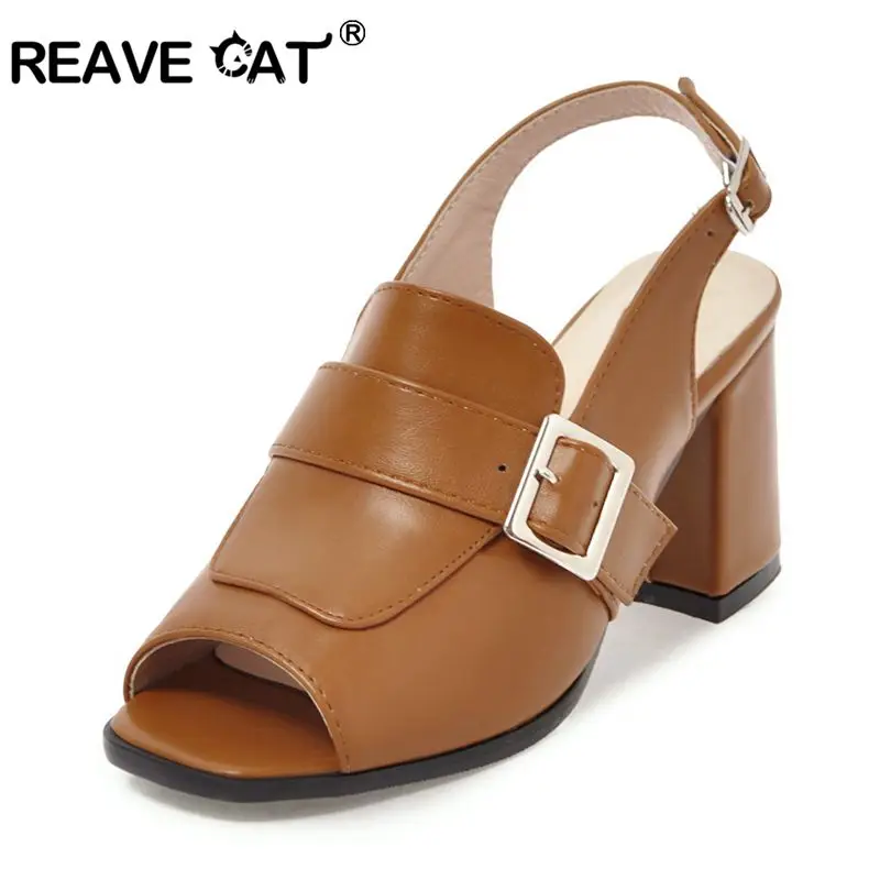 cat heel sandals