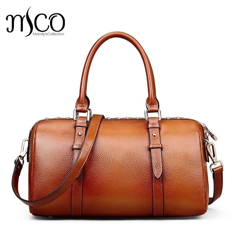 Top-Handle Bags Ladies Real Leather Boston Bag Designer Handbags High Quality Women Shoulder Bag Female Tote Bag bolsa feminina Top-Handle Bags Ladies Real Leather Boston Bag Designer Handbags High Quality Women Shoulder Bag Female Tote Bag bolsa feminina
