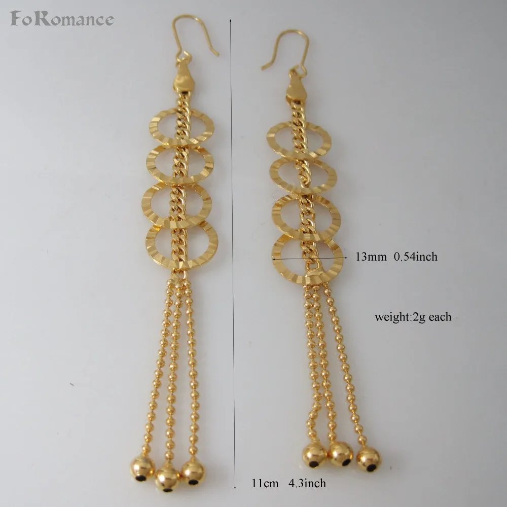 Серьги с подвесками круглые детали Ширина 13 мм 0 54 дюйма DANGLER TALL 110 4 3 желтый