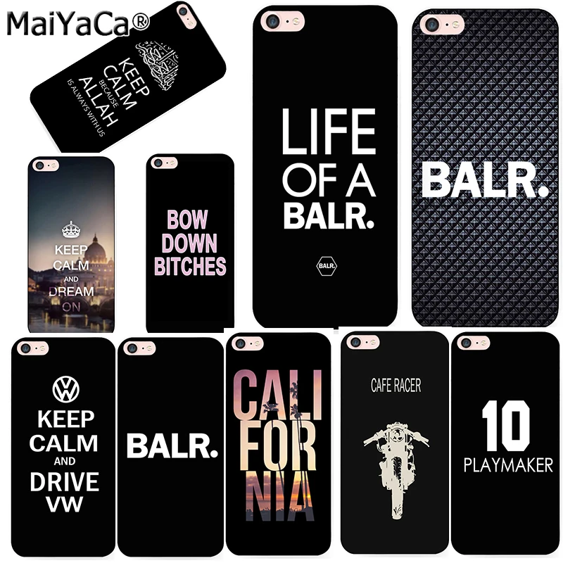 

MaiYaCa Silicone case for iPhone 5s 6s 6plus 7 plus case Life Of A Balr.Playmaker keep calm cafe Phone Case For coque iphone 8