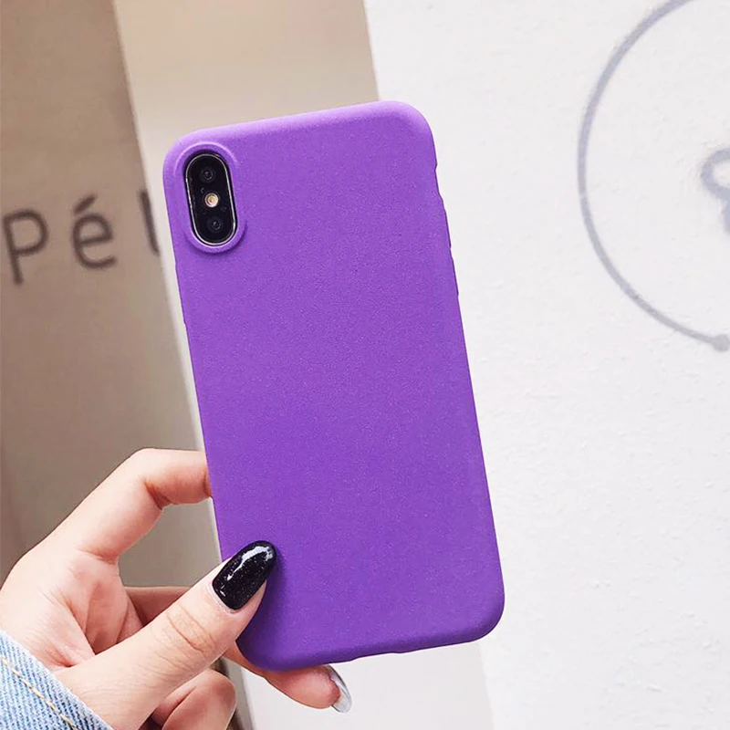 Protect cover case for iphone 6 6S 8 7 plus X 10 Xs Max Xr soft matter Couple suit coque cases For 8 plus Frosted phone cases Protect cover case for iphone 6 6S 8 7 plus X 10 Xs Max Xr soft matter Couple suit coque cases For 8 plus Frosted phone cases