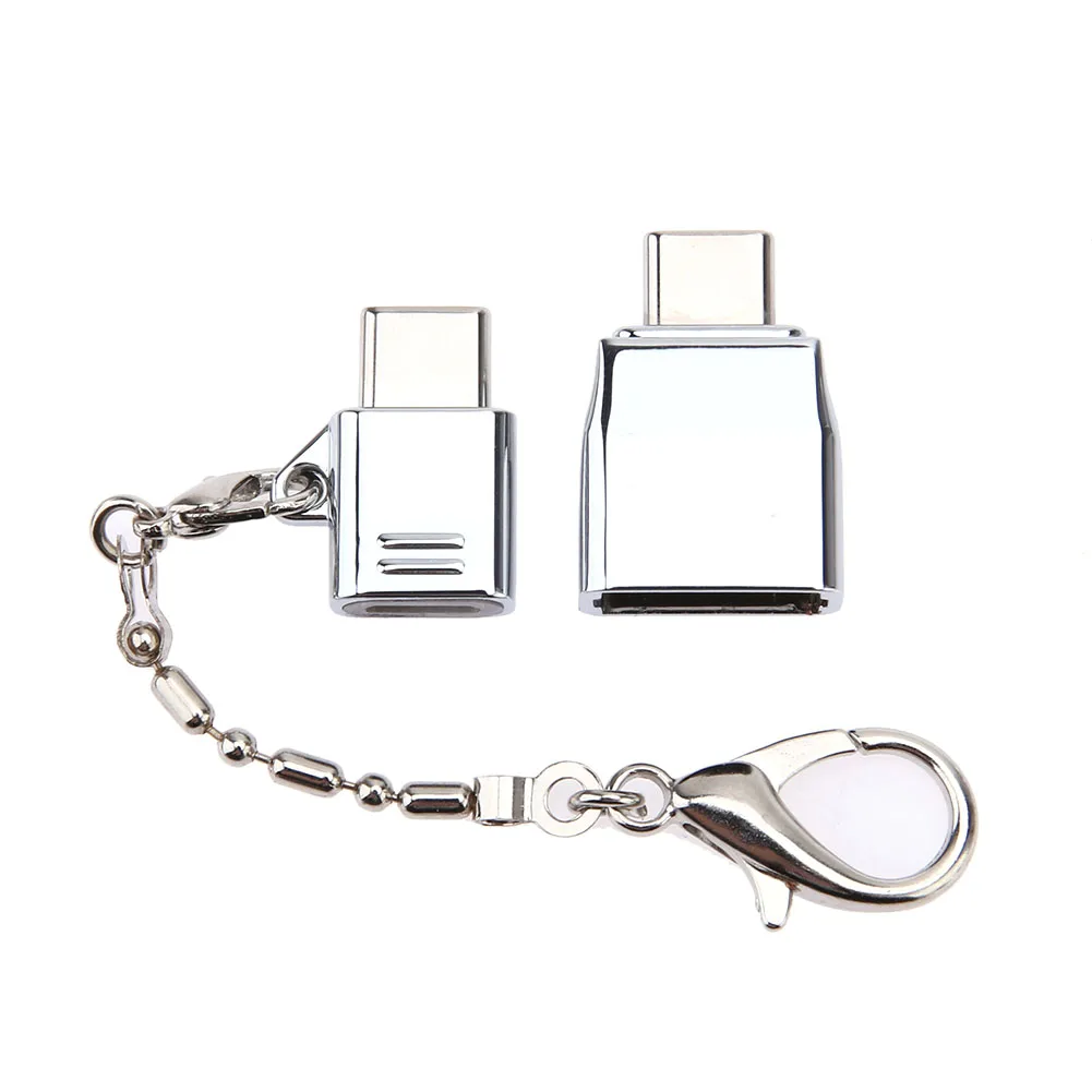 

Metal Type C Adapter Kit Micro USB 3.1 Connector Type-C Male to USB 2.0 Female Converter OTG Data Sync Charge Adapter Converter