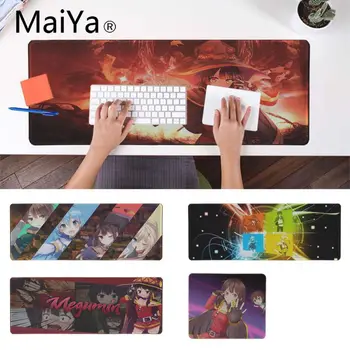 

Maiya My Favorite Konosuba Megumin Gamer Speed Mice Retail Small Rubber Mousepad Free Shipping Large Mouse Pad Keyboards Mat