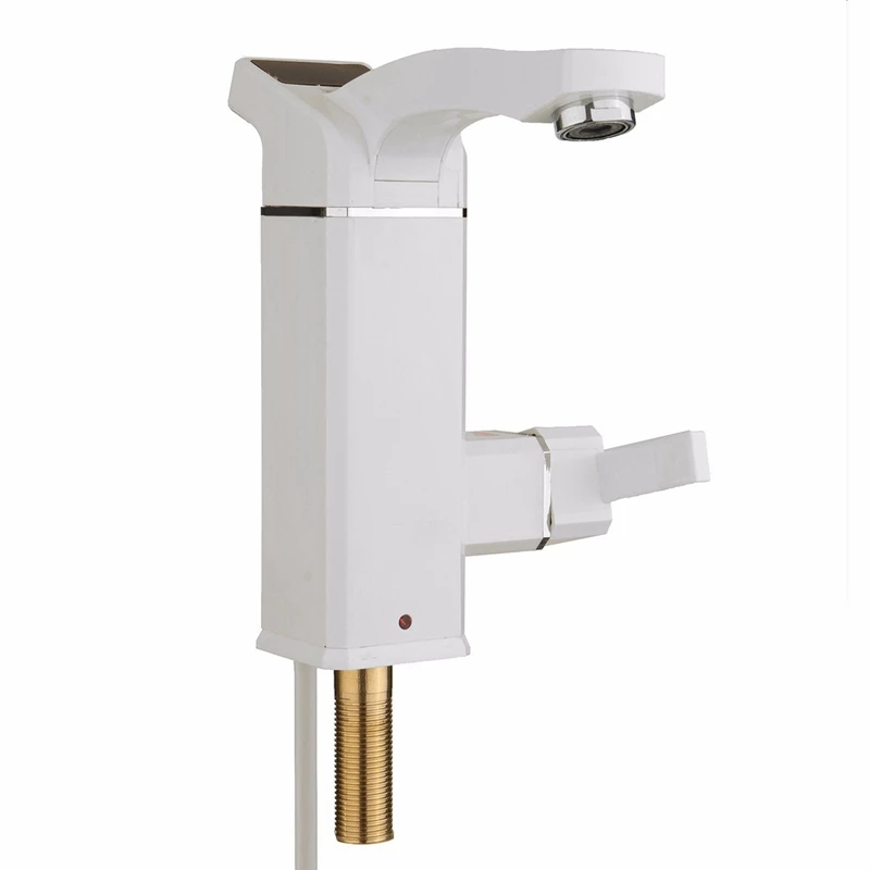 

Bathroom Basin LED Water Faucet Taps Heater Electric Water Heater Faucet Instant Heat Tap With LCD Intelligent Digital