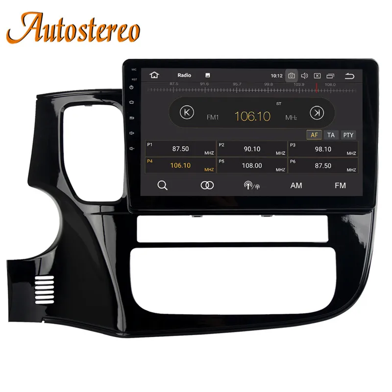 Cheap Autostereo Android 8 Car GPS navigation For Mitsubishi OUTLANDER 2014 2015 2016 2017 Auto multimedia SatNAV no DVD player DSP 1