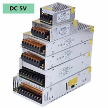 DC5V 4A 6A 10A 40A 60A светильник ing трансформаторы AC220V к DC5V светодиодный драйвер питания адаптер конвертер переключатель для светодиодные ленты светильник