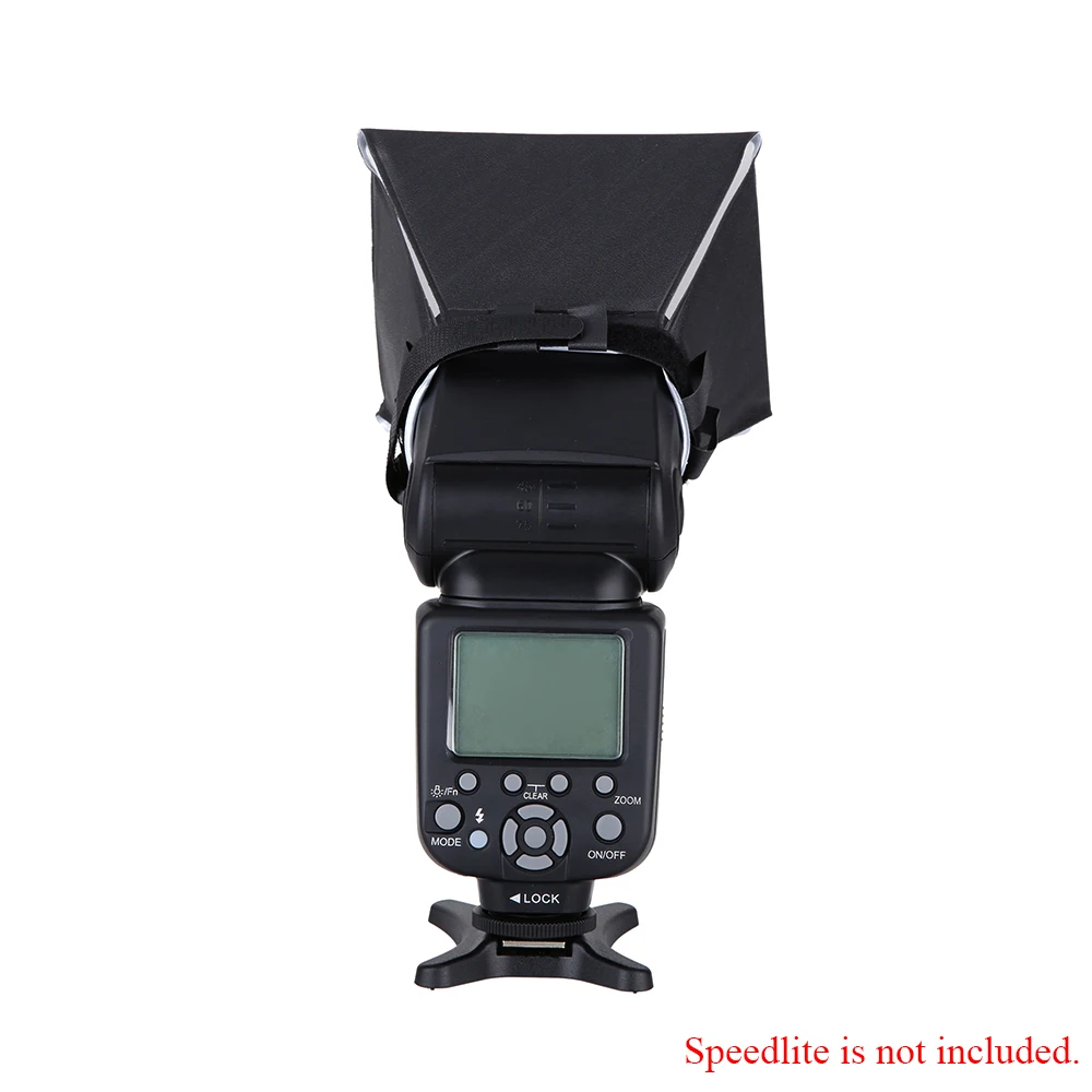 Портативный фотосъемка рассеиватель софтбокс комплект для Canon EOS для Nikon Olympus Pentax для sony Sigma DSLR Speedlite Flash