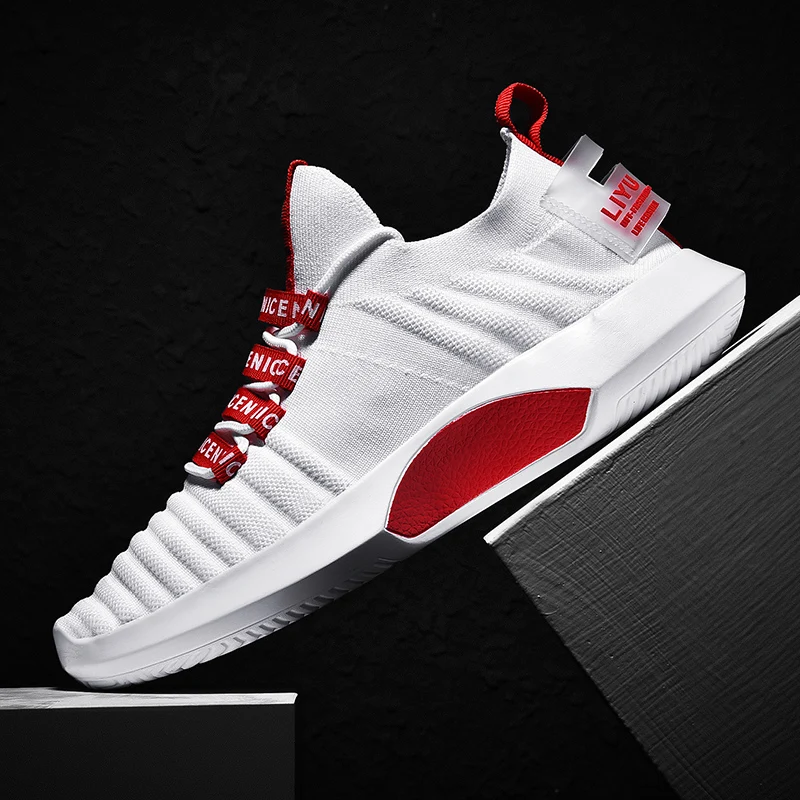 

Hemmyi Mens Shoes Casual Breathable Lace-Up Shoes for Men Spring/Autumn Comfortable Chaussure Homme Support Dropshipping