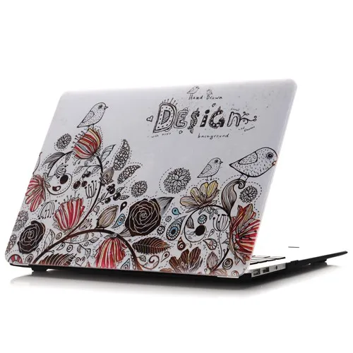 Чехол с цветочным рисунком для Apple Macbook 11,6 12 13,3 15,4 Air Pro retina защита для ноутбука для Mac book 11 12 13 15 дюймов