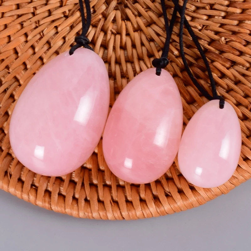Drill Natural Rose Quartz Yoni Egg Natural Mineral Quartz Healing Massage Ball Jade Eggs Kegel Exercise Pelvic Floor Muscle Drill Natural Rose Quartz Yoni Egg Natural Mineral Quartz Healing Massage Ball Jade Eggs Kegel Exercise Pelvic Floor Muscle