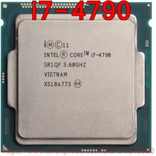 Процессор Intel CORE i7-4790 процессор 3,60 ГГц 8 м четырехъядерный процессор i7 4790 Разъем 1150 Быстрая