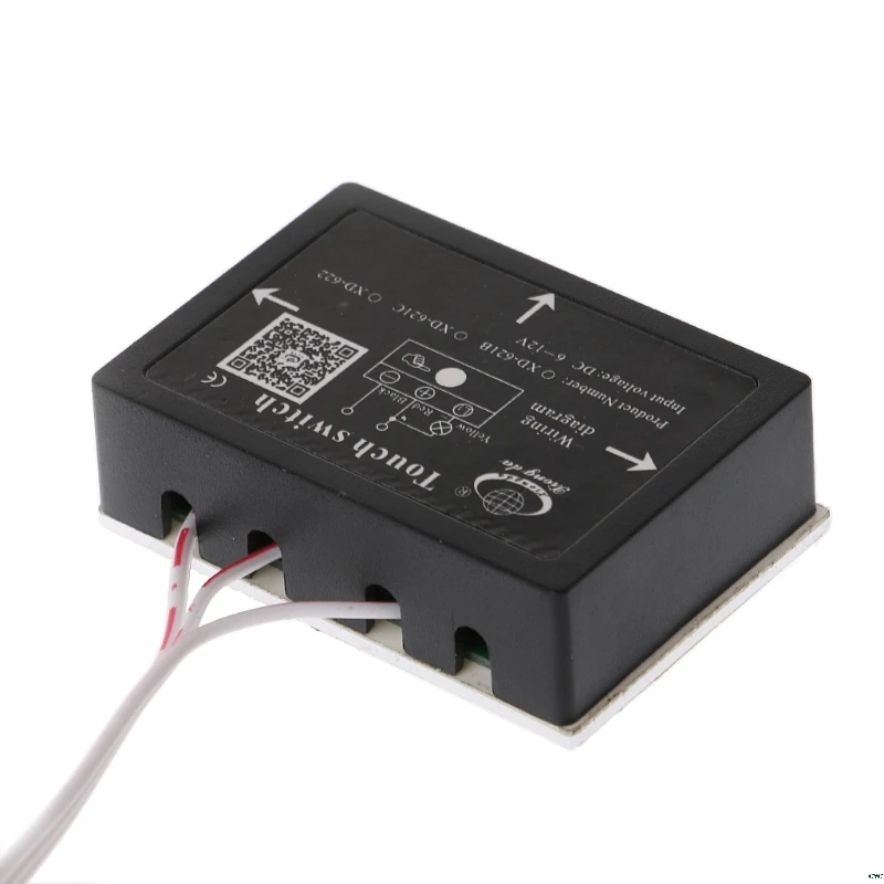  OOTDTY On / Off Touch Switch For Mirror Lamp Lighting LED Accessories 50 / 60Hz XD-621 - 33010444002