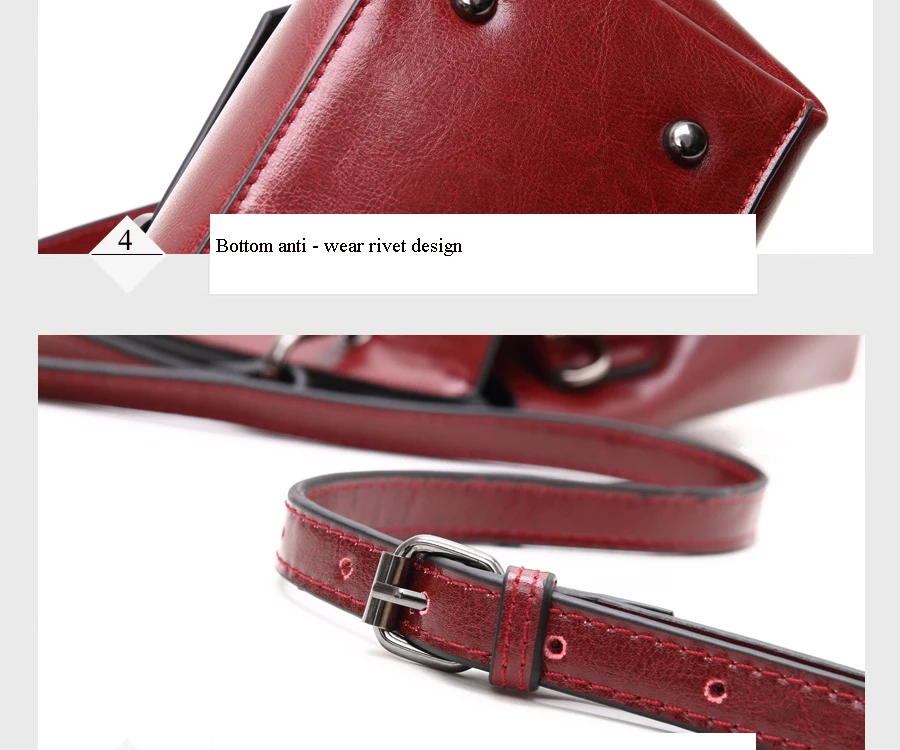 ESUFEIR Marca Genuína Mulheres De Couro Bolsa