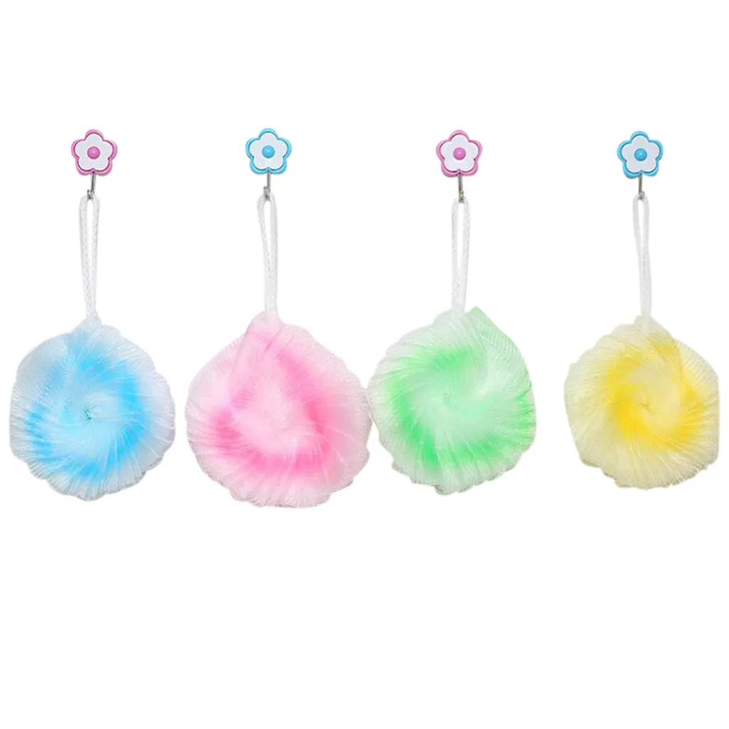 Loofah Bath Shower Sponge Pouf Mesh Ball Exfoliating Premium Scrubber L514