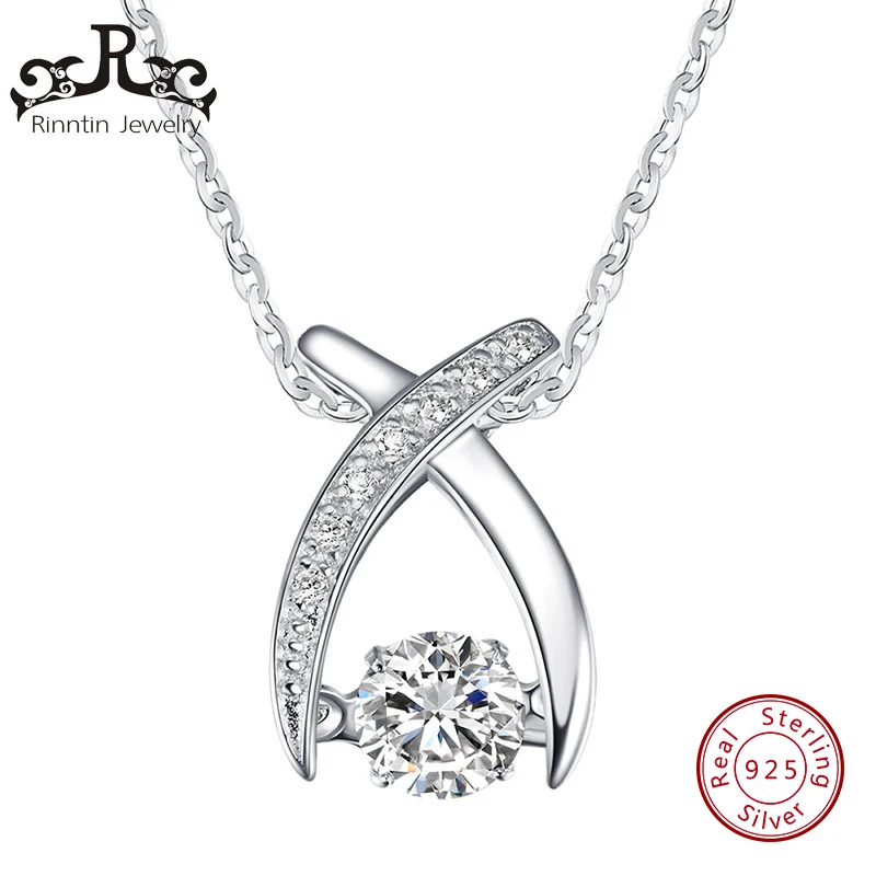 

Rinntin Real S925 Sterling Silver Fish Pendants&Necklaces Cute Animal Necklace for Best Friend Charm Necklace Jewelry TSN38
