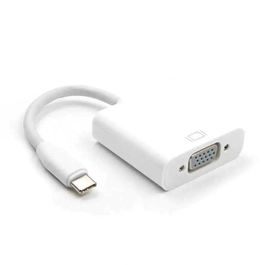 USB 3 1 Type C Φ к VGA с аудио адаптером для Macbook Pro Samsung Galaxy S8 Прямая поставка oct17| |