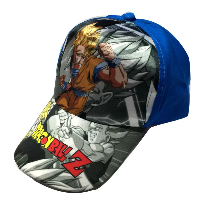 Хлопковая кепка Dragon Ball Z косплей Супер Saiyan бейсболка летняя хип хоп Гоку шляпы
