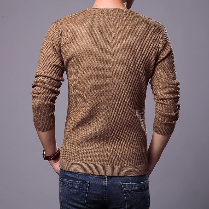 Новые наборы весенний и осенний период и v-образным вырезом тонкая модель мужские свитера рендерс мужские свитера