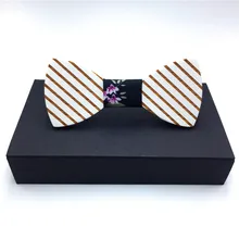 Рождественский подарок Gravata Свадебный галстук-бабочка деревянная бабочка город горизонт для мужской костюм рубашка галстук аксессуары для ювелирных изделий